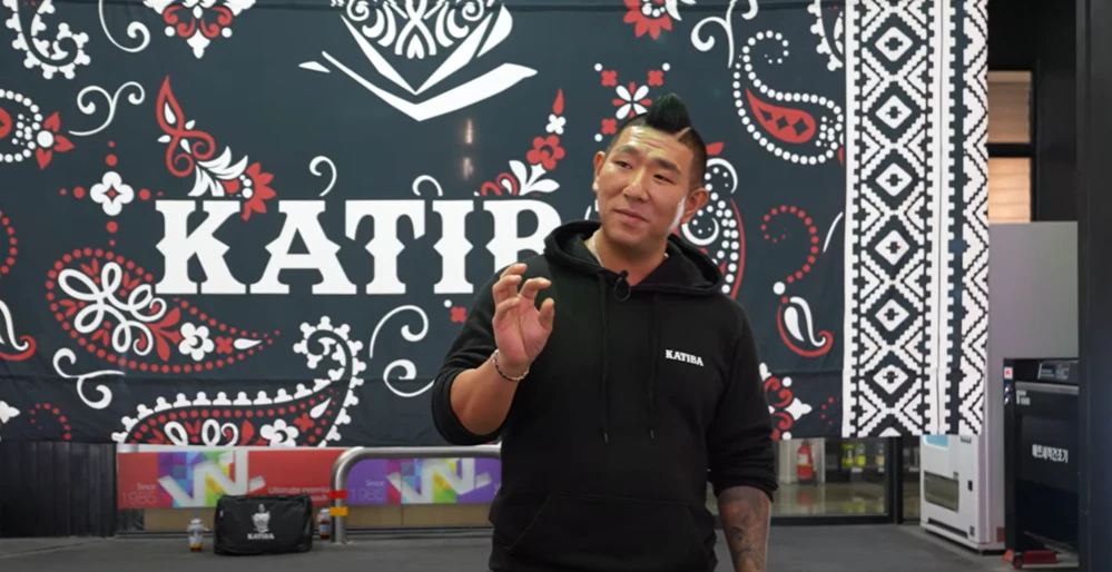 KATIBAの製品を紹介するSAEALNAM